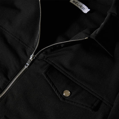 Black - Side - Belier Mens 2.0 Traveller Jacket