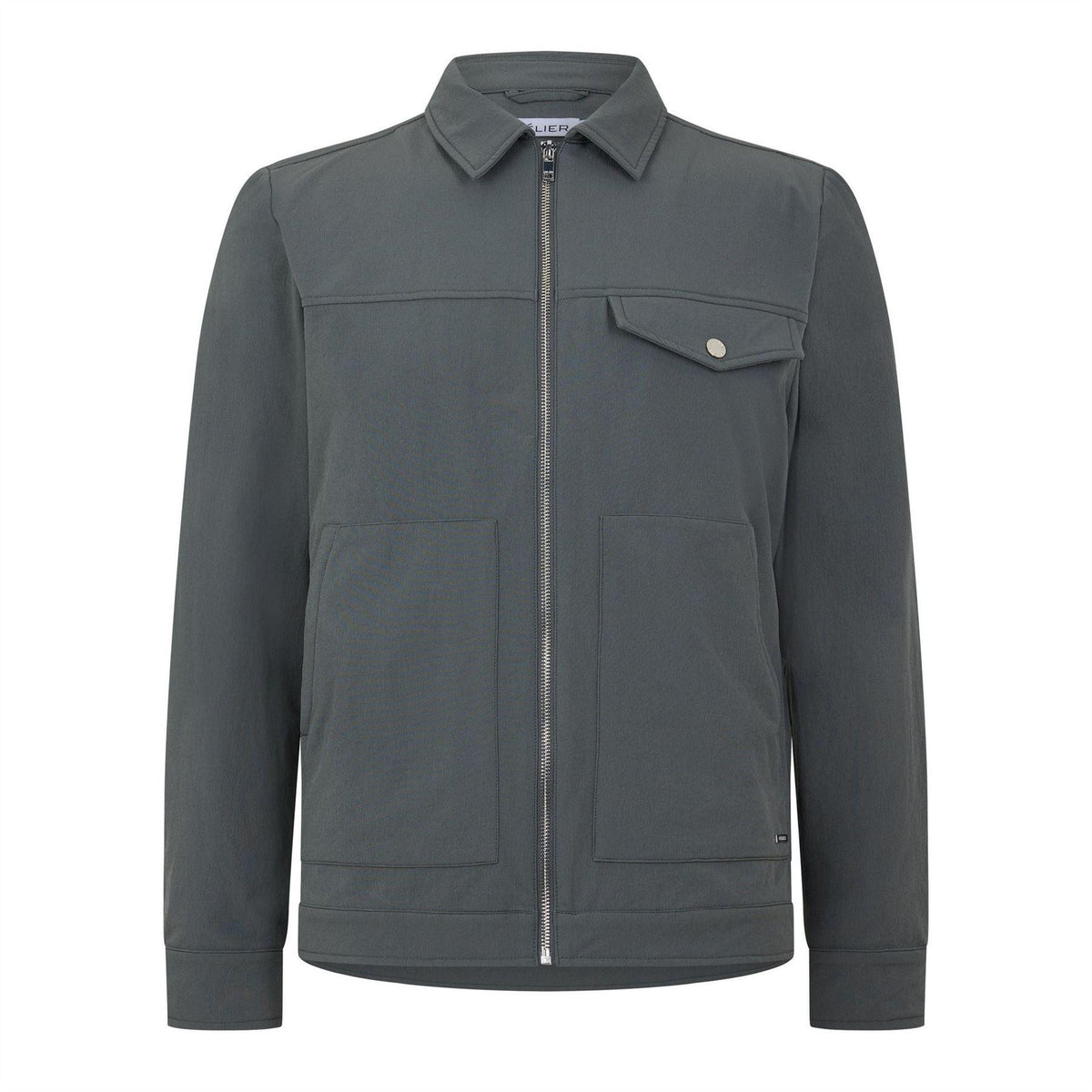 Slate Grey - Front - Belier Mens 2.0 Traveller Jacket