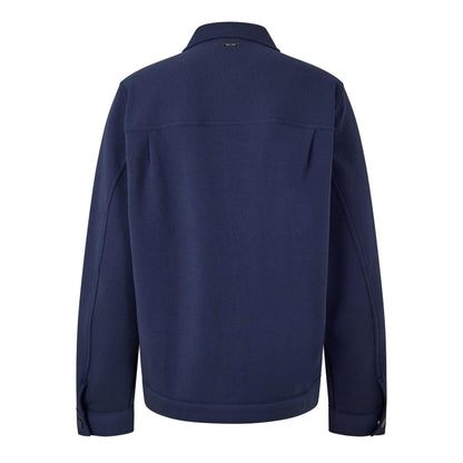 Navy - Back - Belier Mens Premium Jersey Jacket
