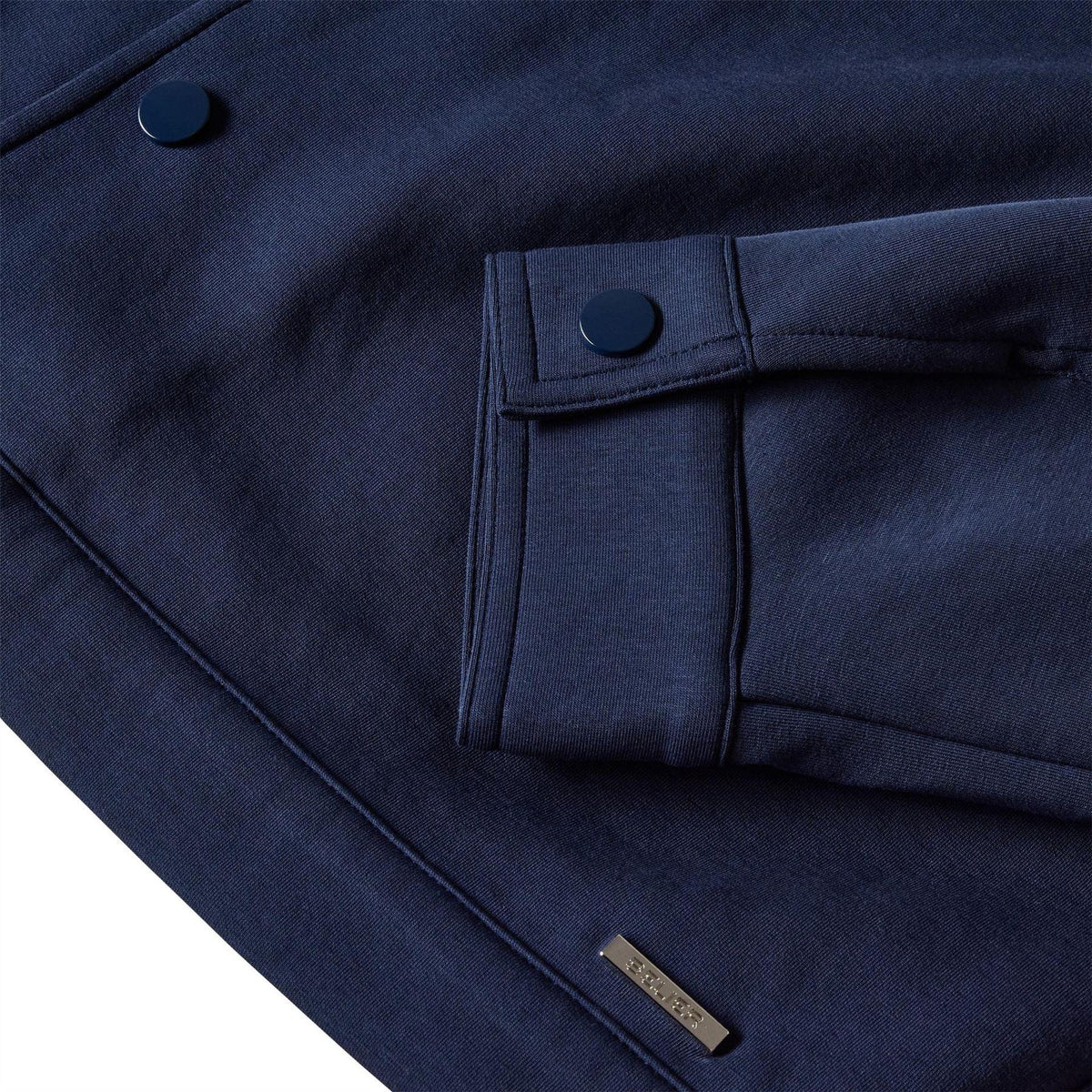 Navy - Side - Belier Mens Premium Jersey Jacket