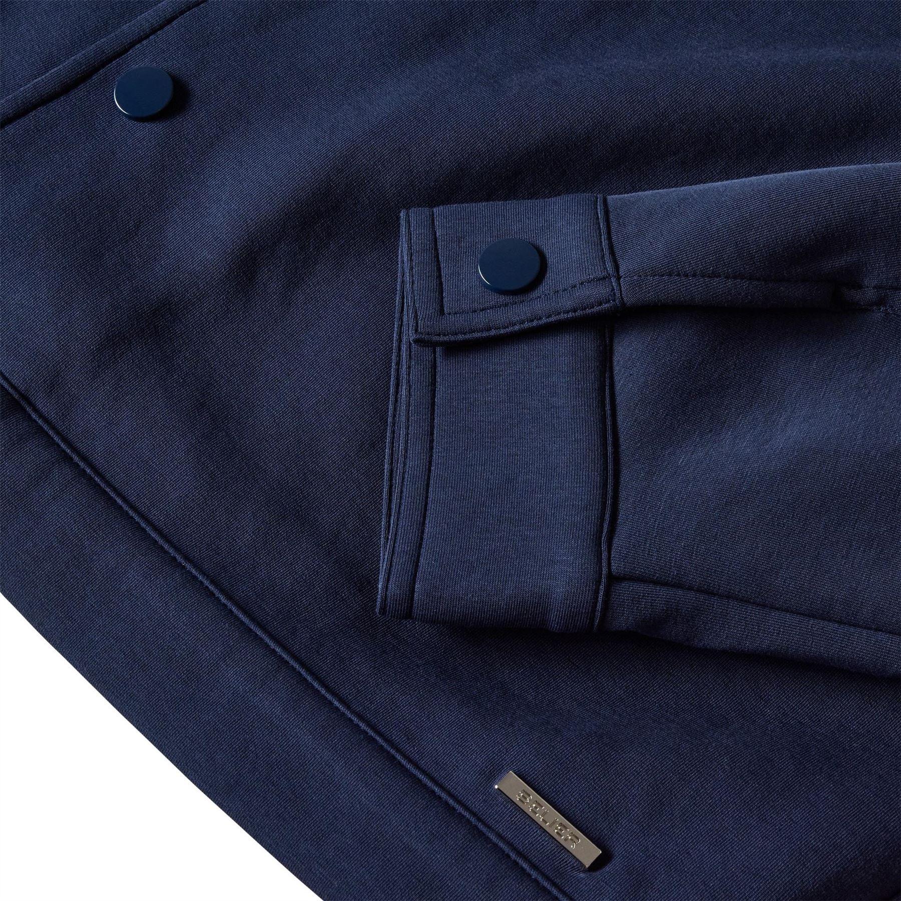 Navy - Side - Belier Mens Premium Jersey Jacket