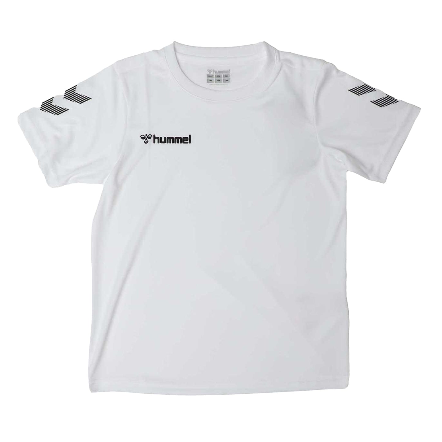 White - Front - Hummel Childrens-Kids Solo T-Shirt