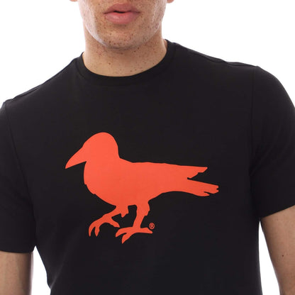 Black - Side - Modern Amusement Mens Cali Crown Printed T-Shirt