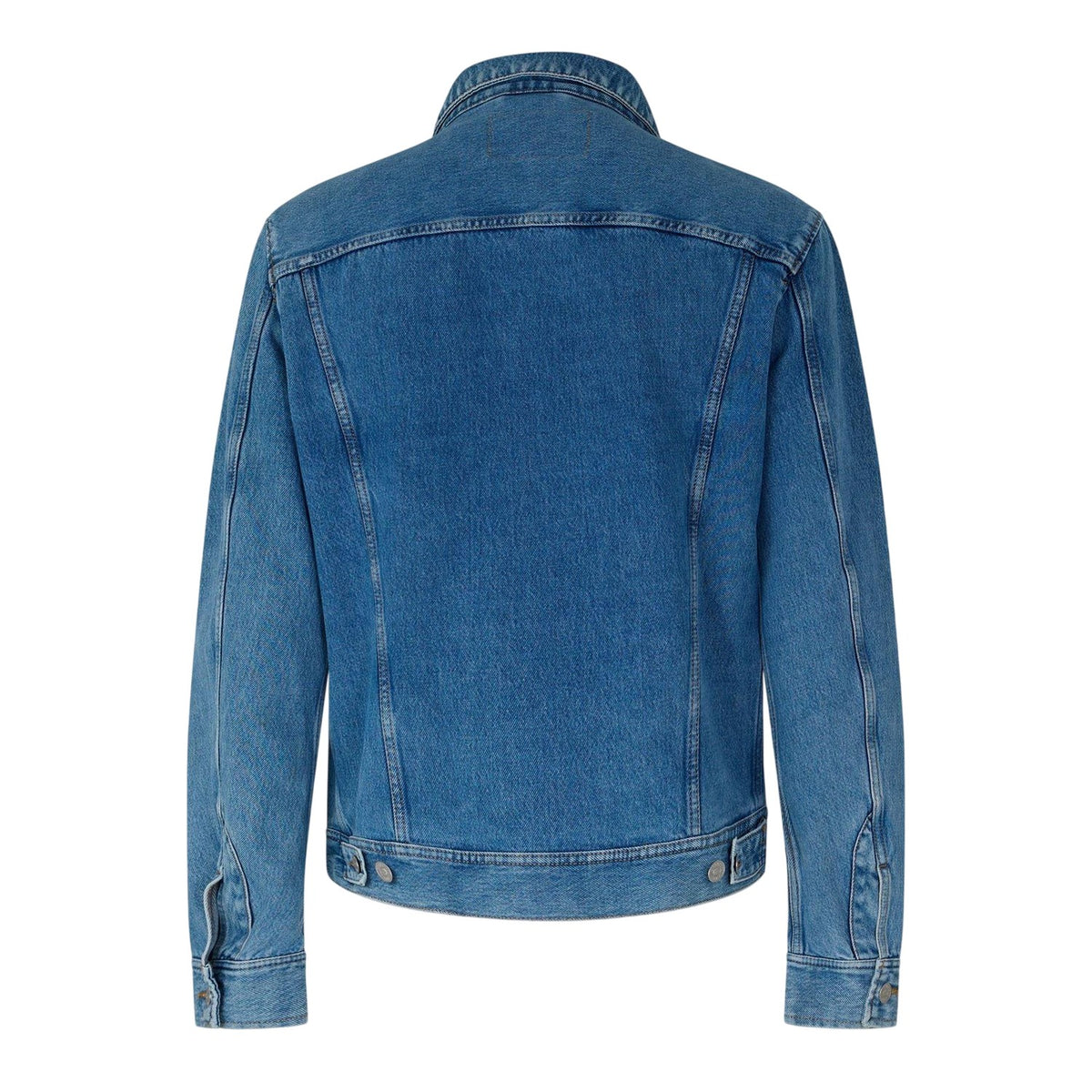 Blue Denim - Back - Diesel Mens Barcy Denim Jacket