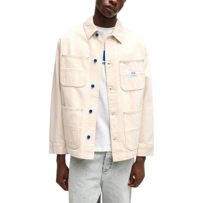 Light Beige - Lifestyle - Boss Mens Lisimba Denim Jacket