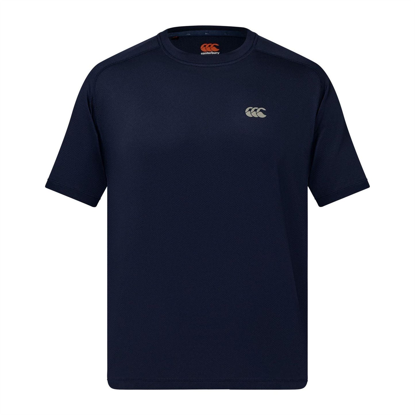 Navy - Front - Canterbury Mens Tempo Short-Sleeved T-Shirt
