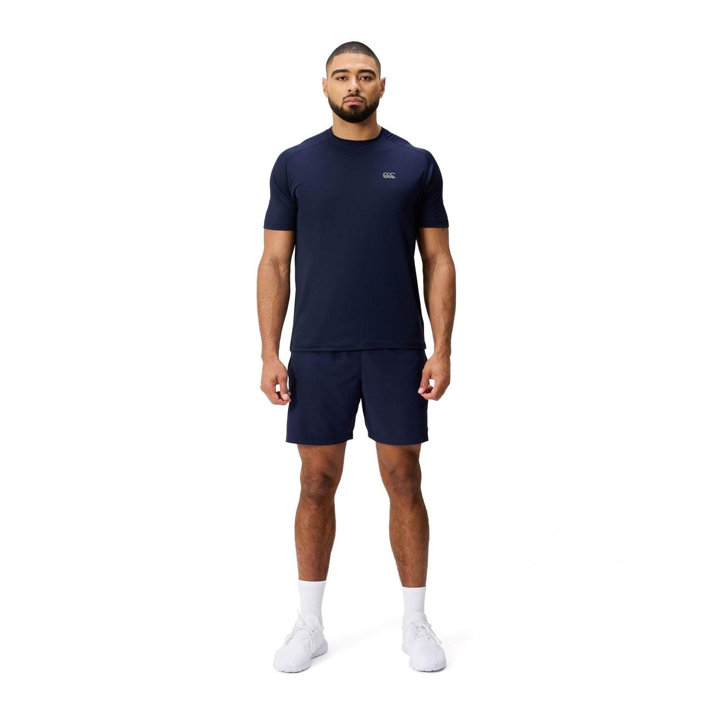 Navy - Lifestyle - Canterbury Mens Tempo Short-Sleeved T-Shirt