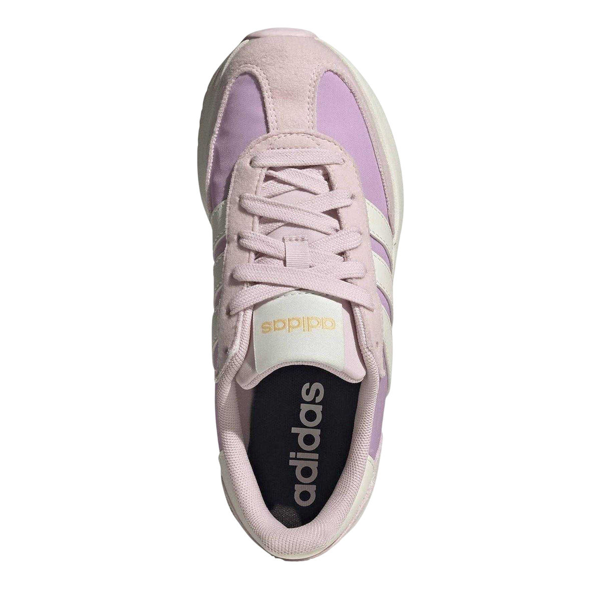 Off White-Pink - Lifestyle - Adidas Womens-Ladies Run 70s 2.0 Suede Trainers