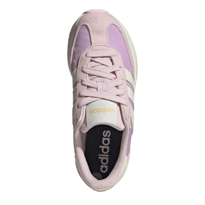 Off White-Pink - Lifestyle - Adidas Womens-Ladies Run 70s 2.0 Suede Trainers