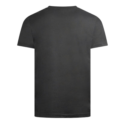 Grey - Back - Diesel Mens T Diegor Big Logo T-Shirt