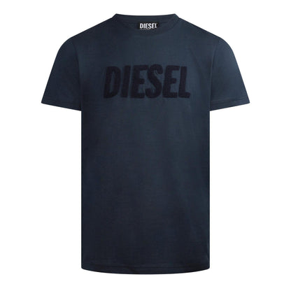 Total Eclipse - Front - Diesel Mens T Diegor Big Logo T-Shirt