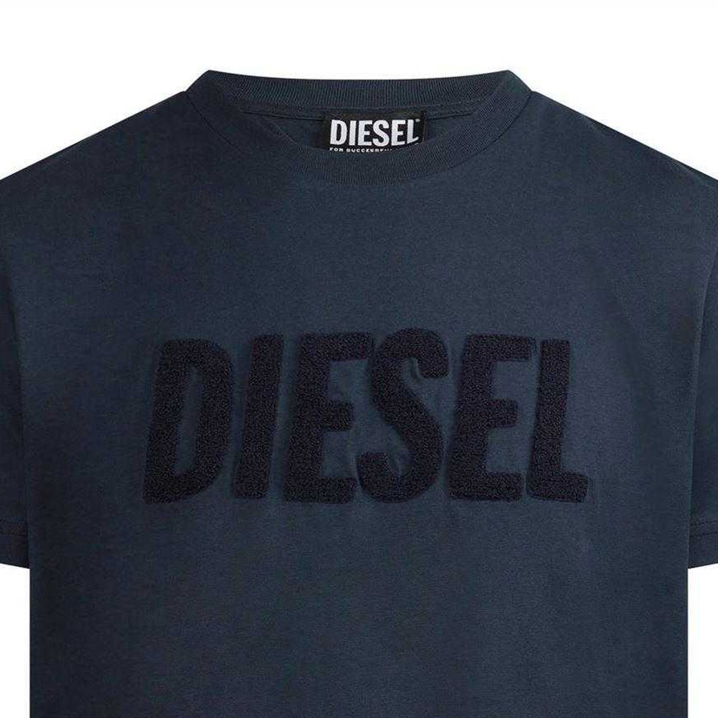 Total Eclipse - Side - Diesel Mens T Diegor Big Logo T-Shirt