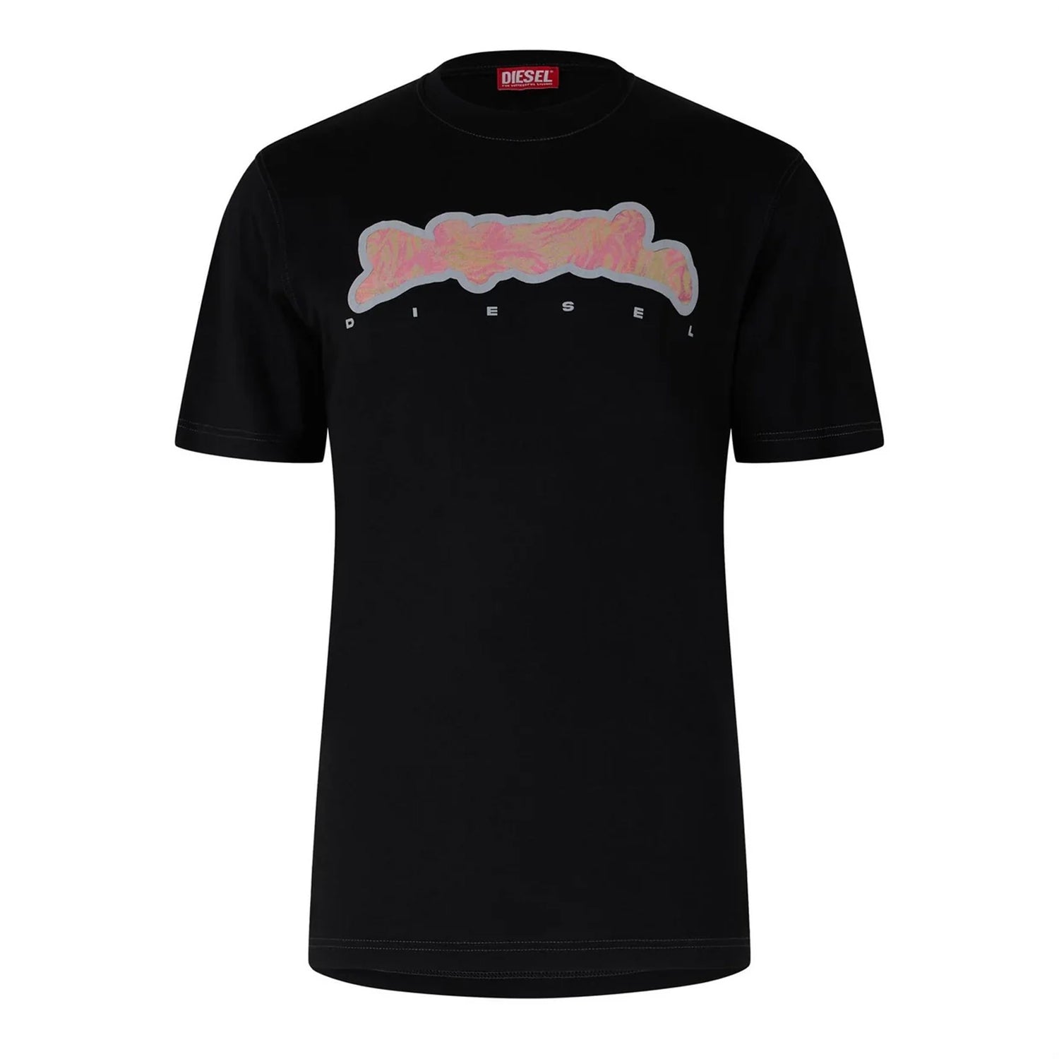 Black - Front - Diesel Mens Just N16 T-Shirt
