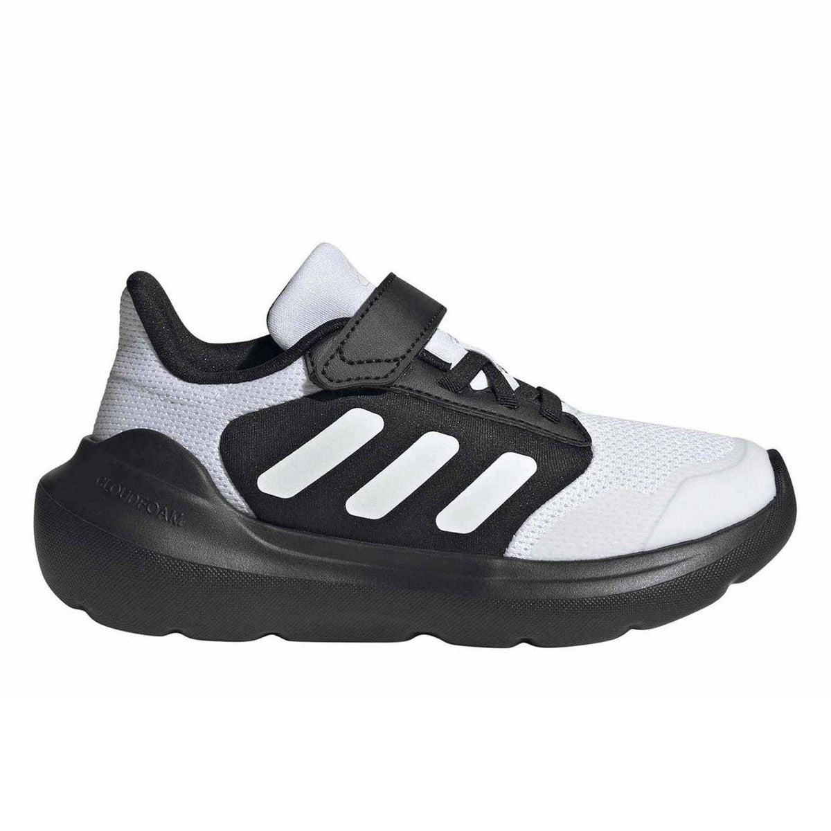 Core Black - Front - Adidas Childrens-Kids Tensaur Run 3.0 Cloudfoam Trainers