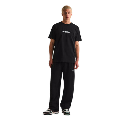 Black - Lifestyle - Off White Mens Logo Slim T-Shirt