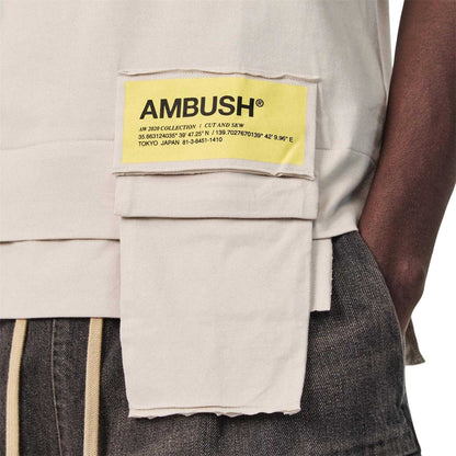 Neutral - Side - Ambush Mens Waist Pocket T-Shirt