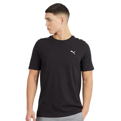 Puma White - Side - Puma Mens Deluxe Regular T-Shirt