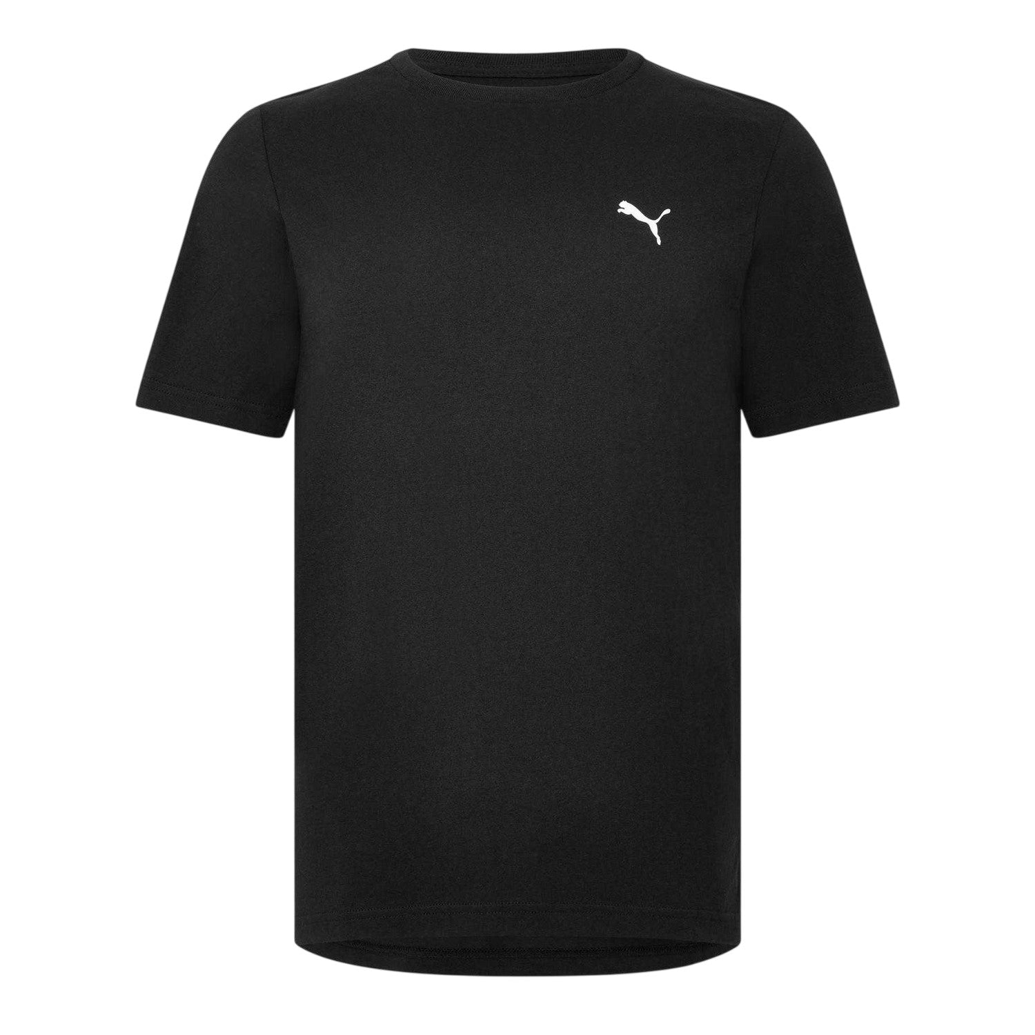 Puma White - Front - Puma Mens Deluxe Regular T-Shirt