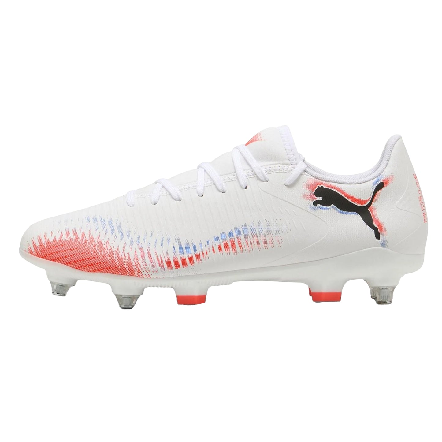 Puma White - Back - Puma Mens Future 8 Play Graphic Print Soft Ground Football Boots