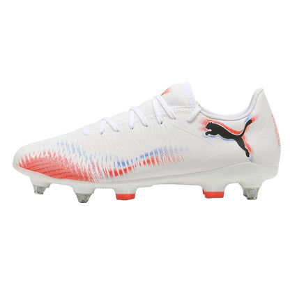 Puma White - Back - Puma Mens Future 8 Play Graphic Print Soft Ground Football Boots