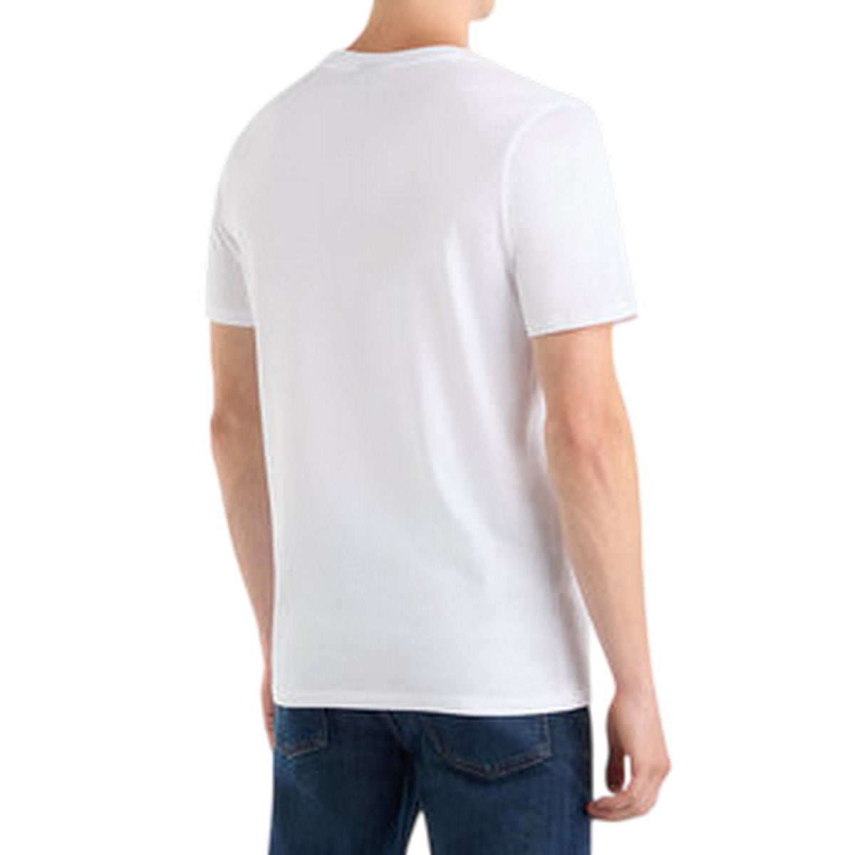 White - Back - Umbro Childrens-Kids Big Logo Crew Neck T-Shirt