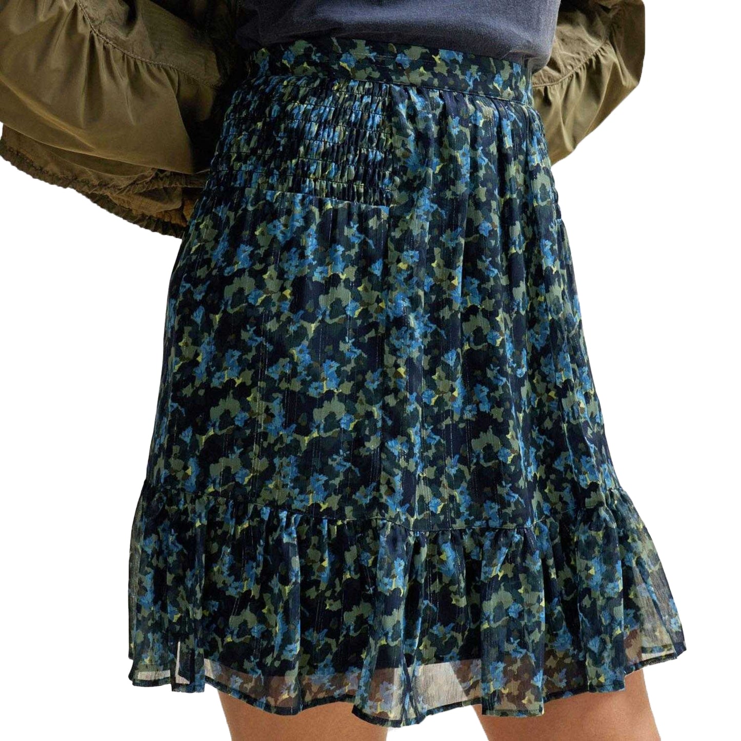 Multicoloured - Lifestyle - Boss Womens-Ladies C_Vistula All-Over Print Mini Skirt
