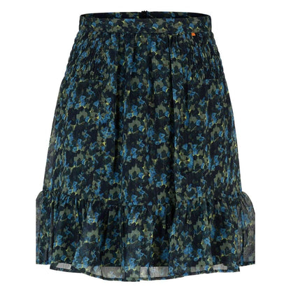 Multicoloured - Front - Boss Womens-Ladies C_Vistula All-Over Print Mini Skirt