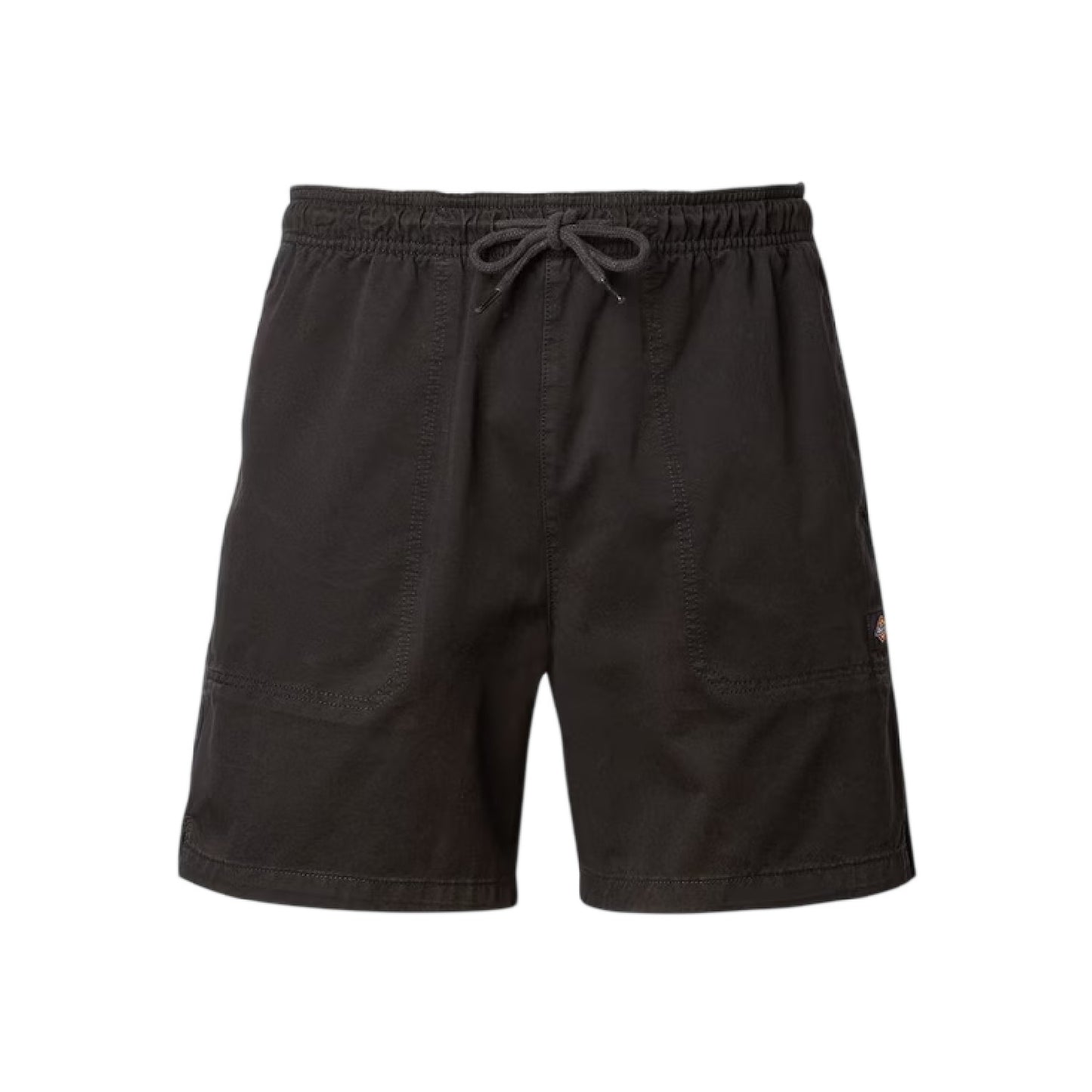 Black - Front - Dickies Mens Pelican Woven Sweat Shorts