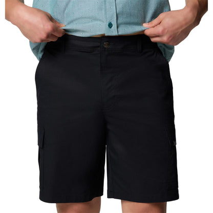 Black - Front - Columbia Mens Rapid Rivers Cargo Shorts