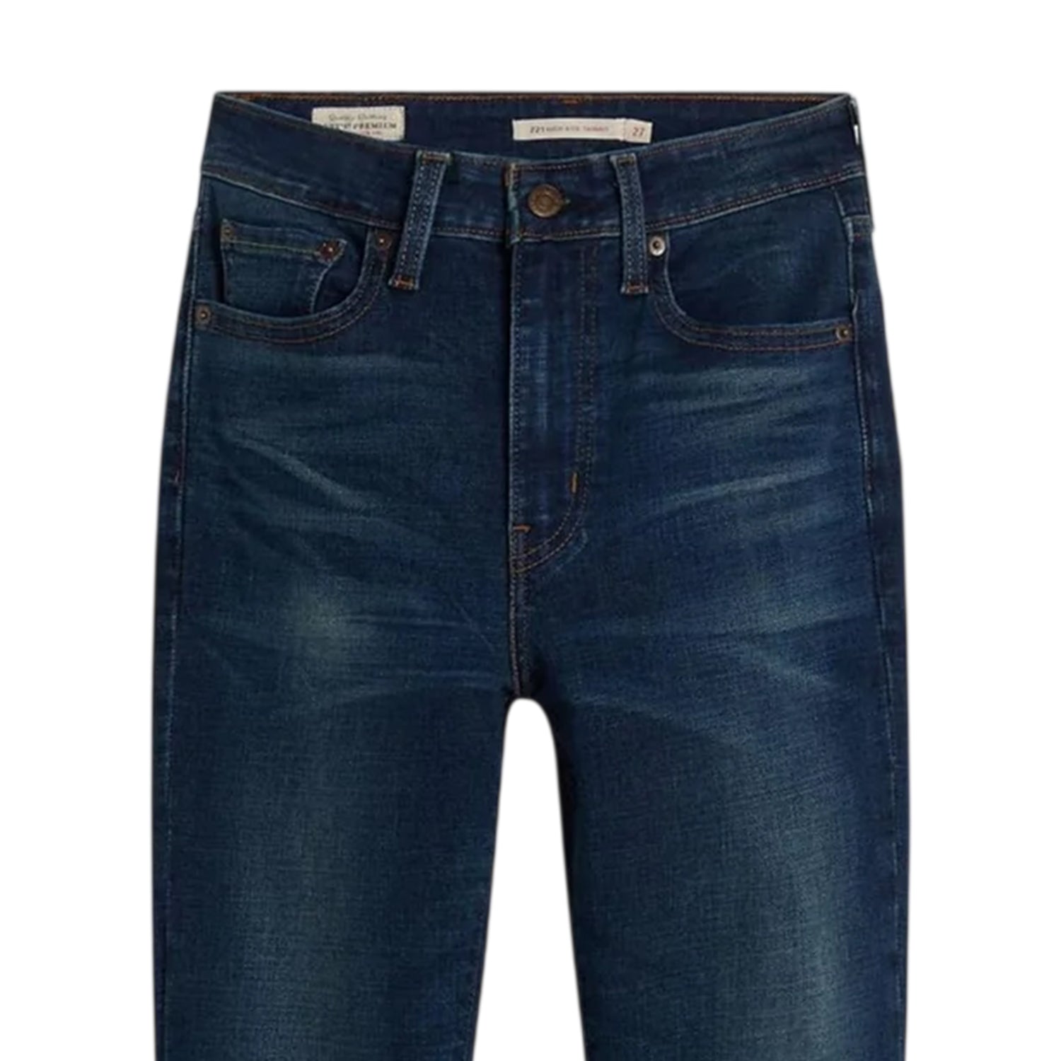 Miles Apart - Back - Levis Womens-Ladies High Rise Skinny Jeans