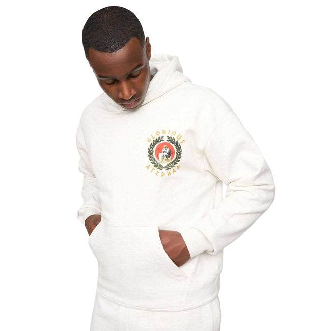 Grey - Pack Shot - Glorious Gangsta Mens Ceazar Hoodie