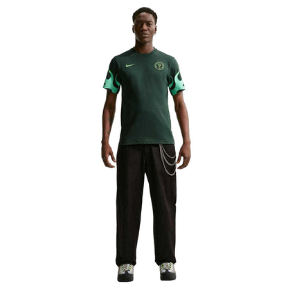 Green - Pack Shot - Nike Mens Nigeria FC Dri-FIT T-Shirt