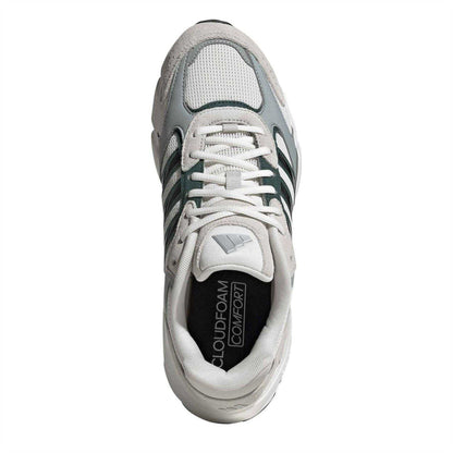 White - Lifestyle - Adidas Mens Crazychaos 2000 Suede Cloudfoam Trainers