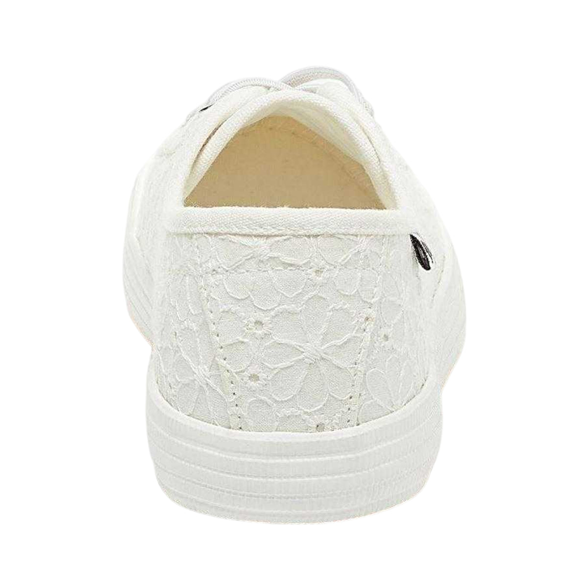 White - Back - Rocket Dog Womens-Ladies Chow Chow Trainers