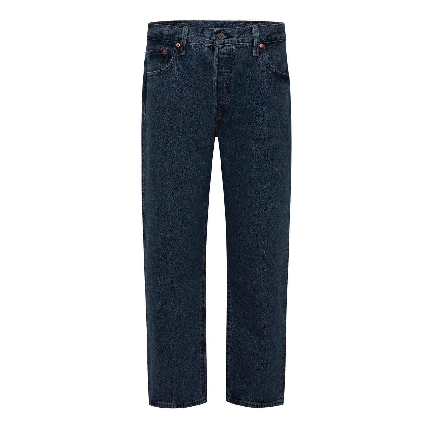 Shout Out Stone - Front - Levis Womens-Ladies 501 90s Straight Leg Jeans