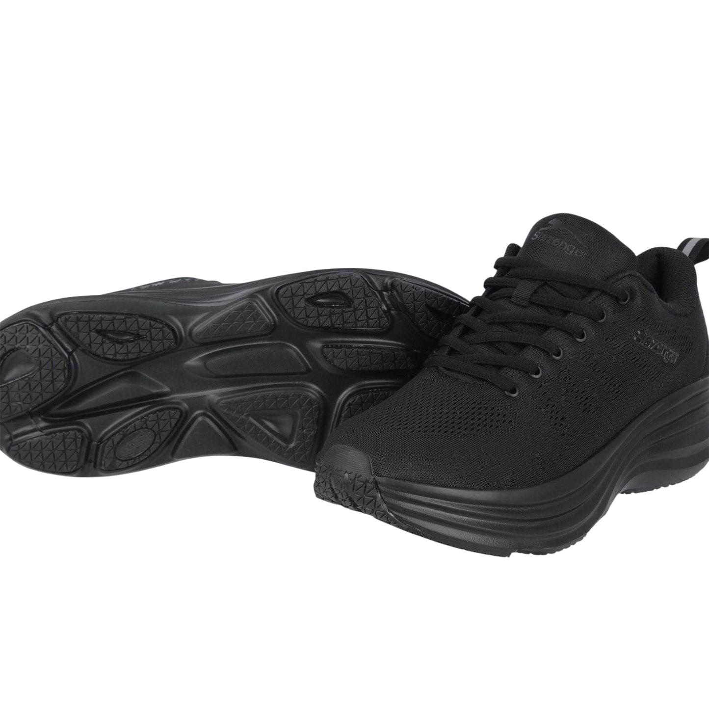 Black - Lifestyle - Slazenger Mens Mesh Trainers