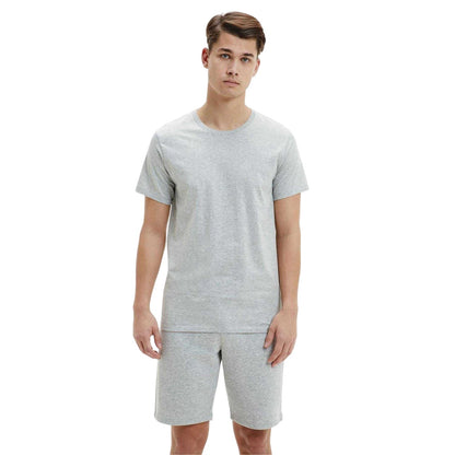 Black-White-Grey - Back - Calvin Klein Mens Plain T-Shirt (Pack of 3)