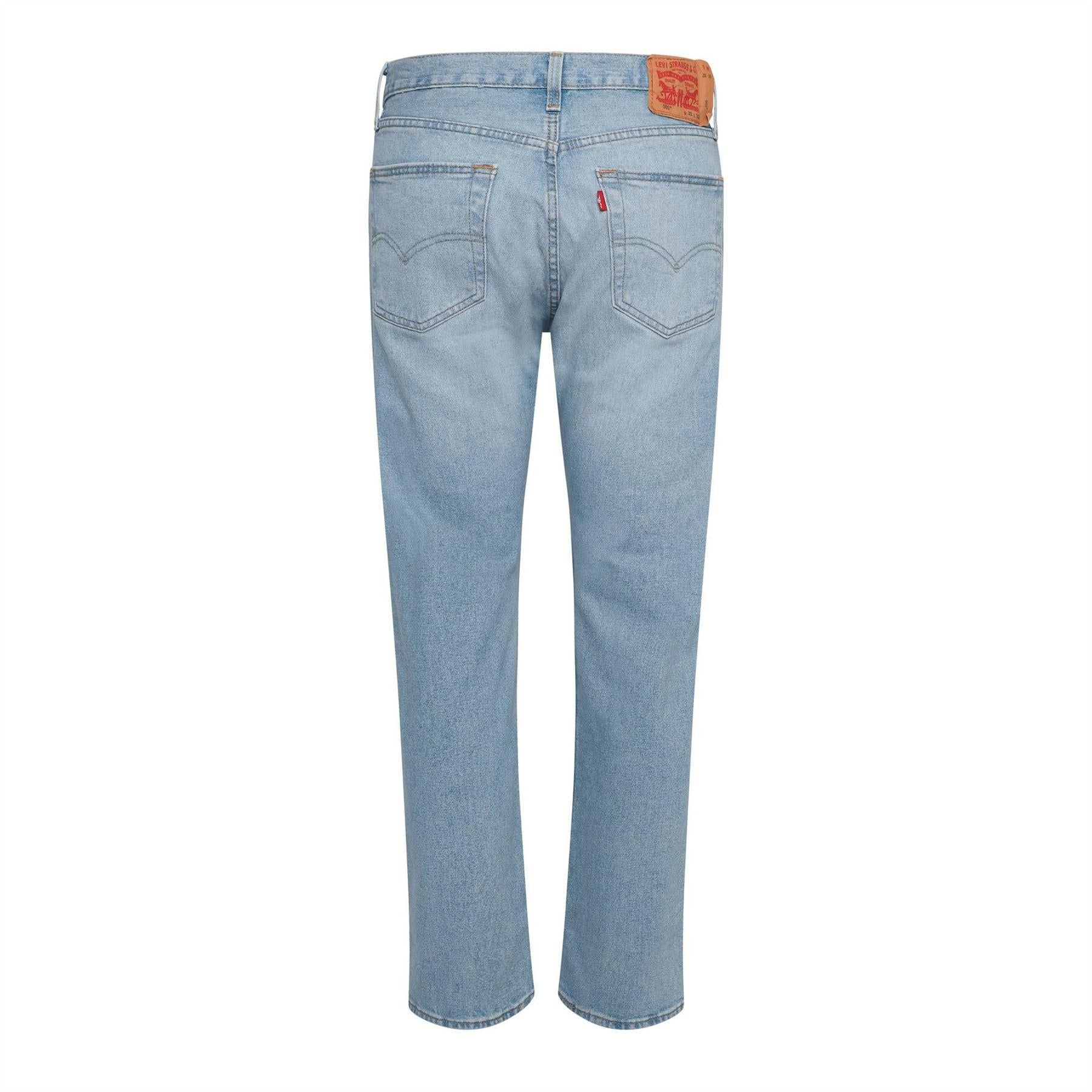 Brooklyn Steel - Back - Levis Womens-Ladies 501 Original Straight Leg Jeans