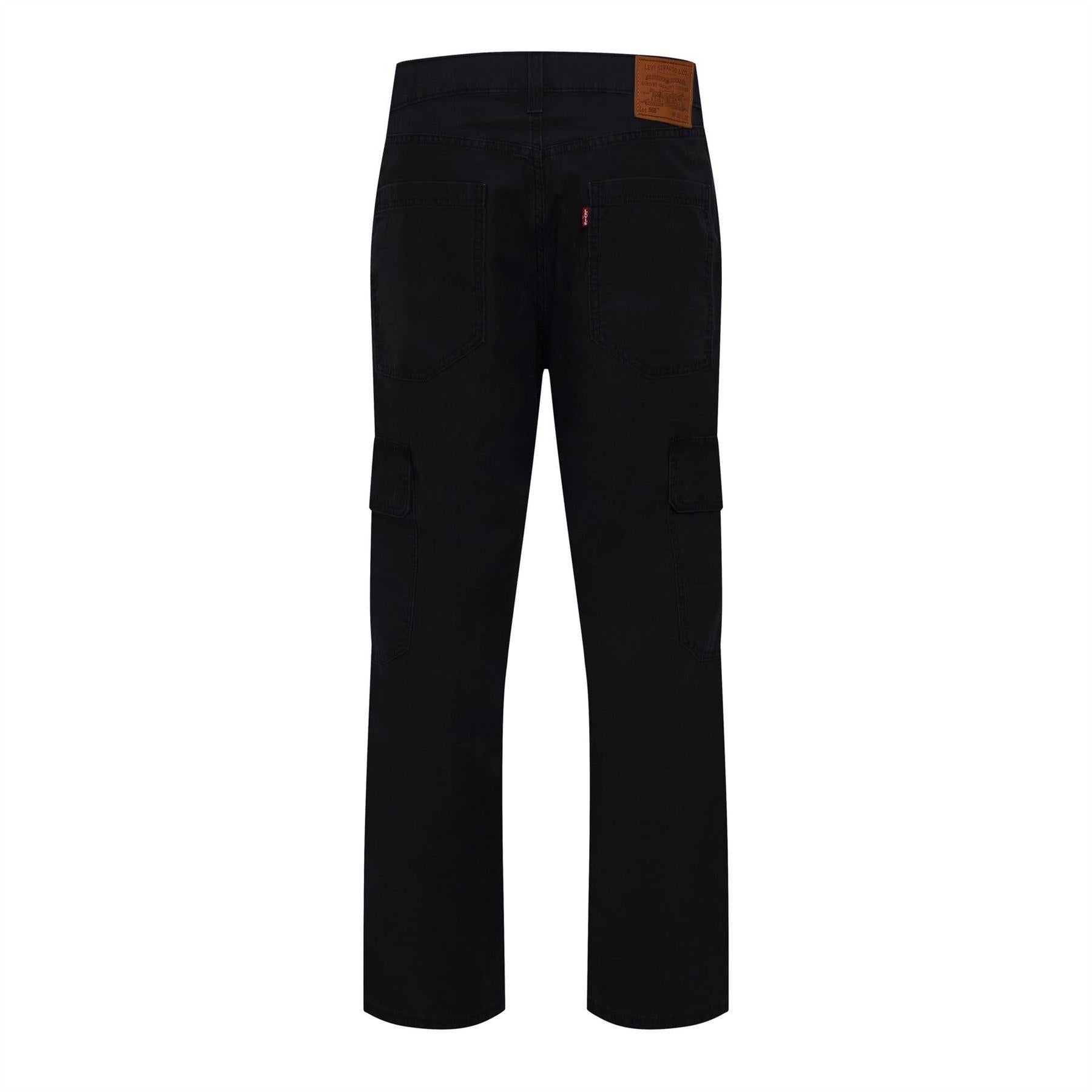 Dark Phantom - Side - Levis Mens 568 Straight Leg Loose Jeans