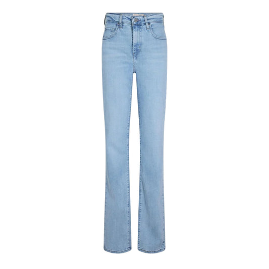 Rio Fate - Front - Levis Womens-Ladies 724 Straight Leg High Rise Jeans
