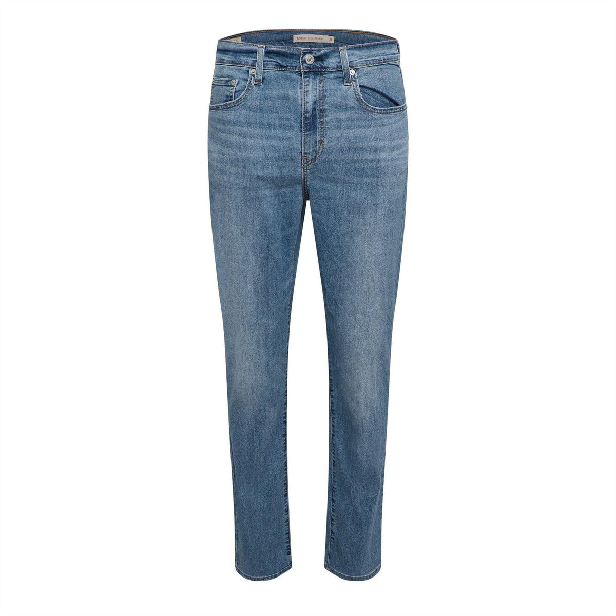 Cool Journey - Front - Levis Womens-Ladies 724 Denim High Rise Straight Leg Jeans