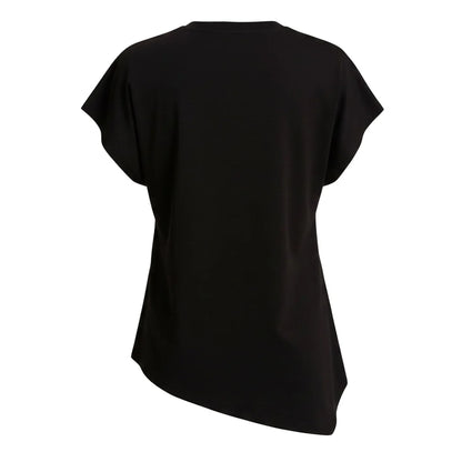 Black - Back - Ted Baker Womens-Ladies Waist Metal Trim T-Shirt