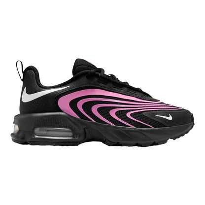 Black-Pink - Front - Nike Childrens-Kids Air Max Fire Trainers