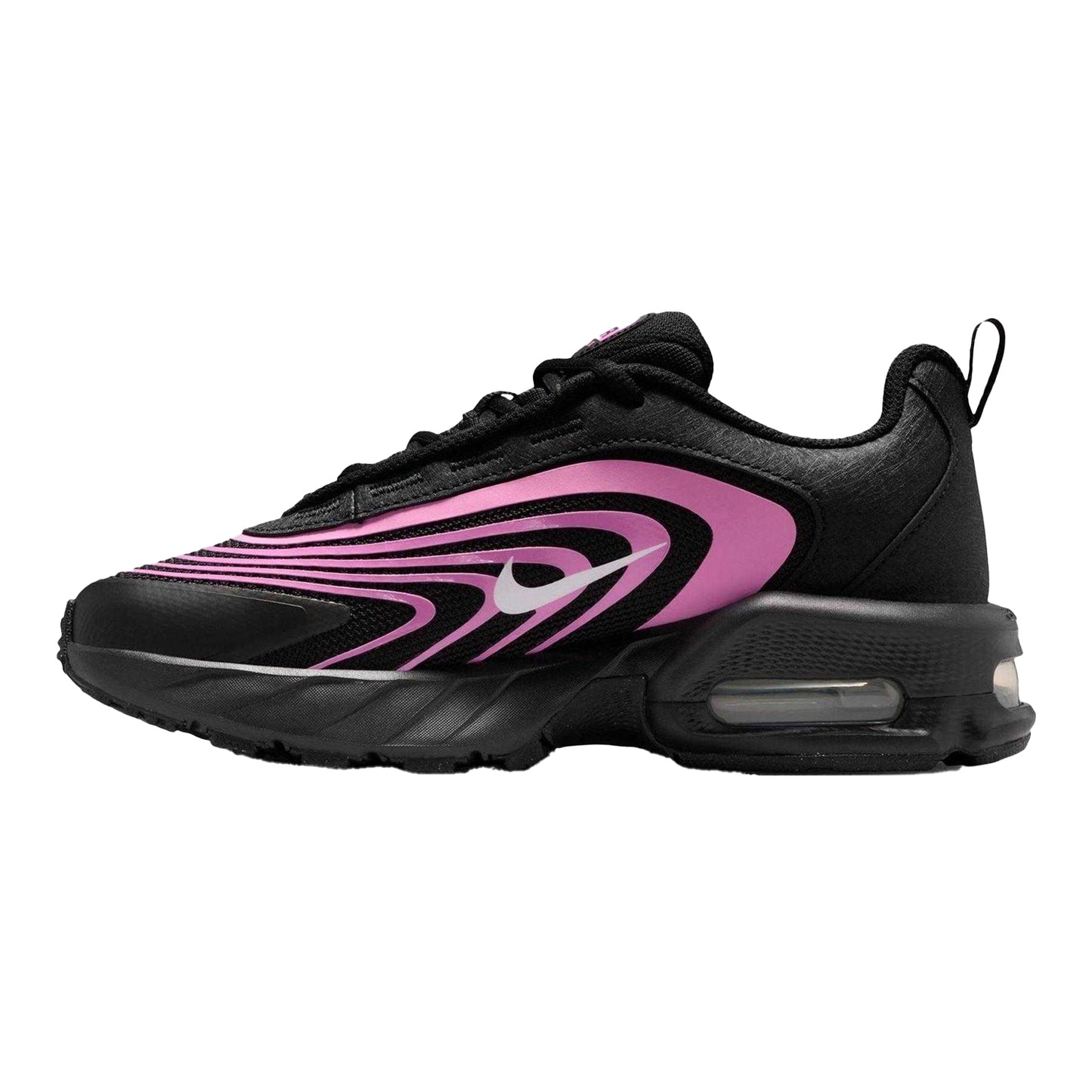 Black-Pink - Back - Nike Childrens-Kids Air Max Fire Trainers