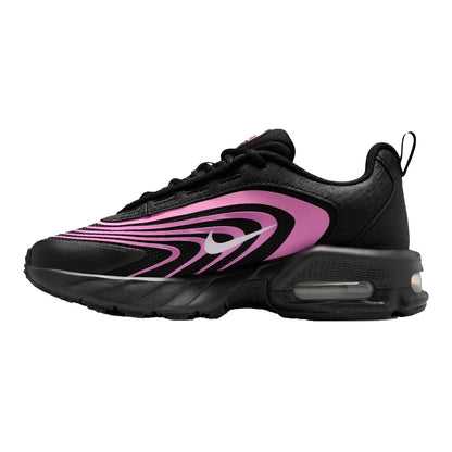 Black-Pink - Back - Nike Childrens-Kids Air Max Fire Trainers