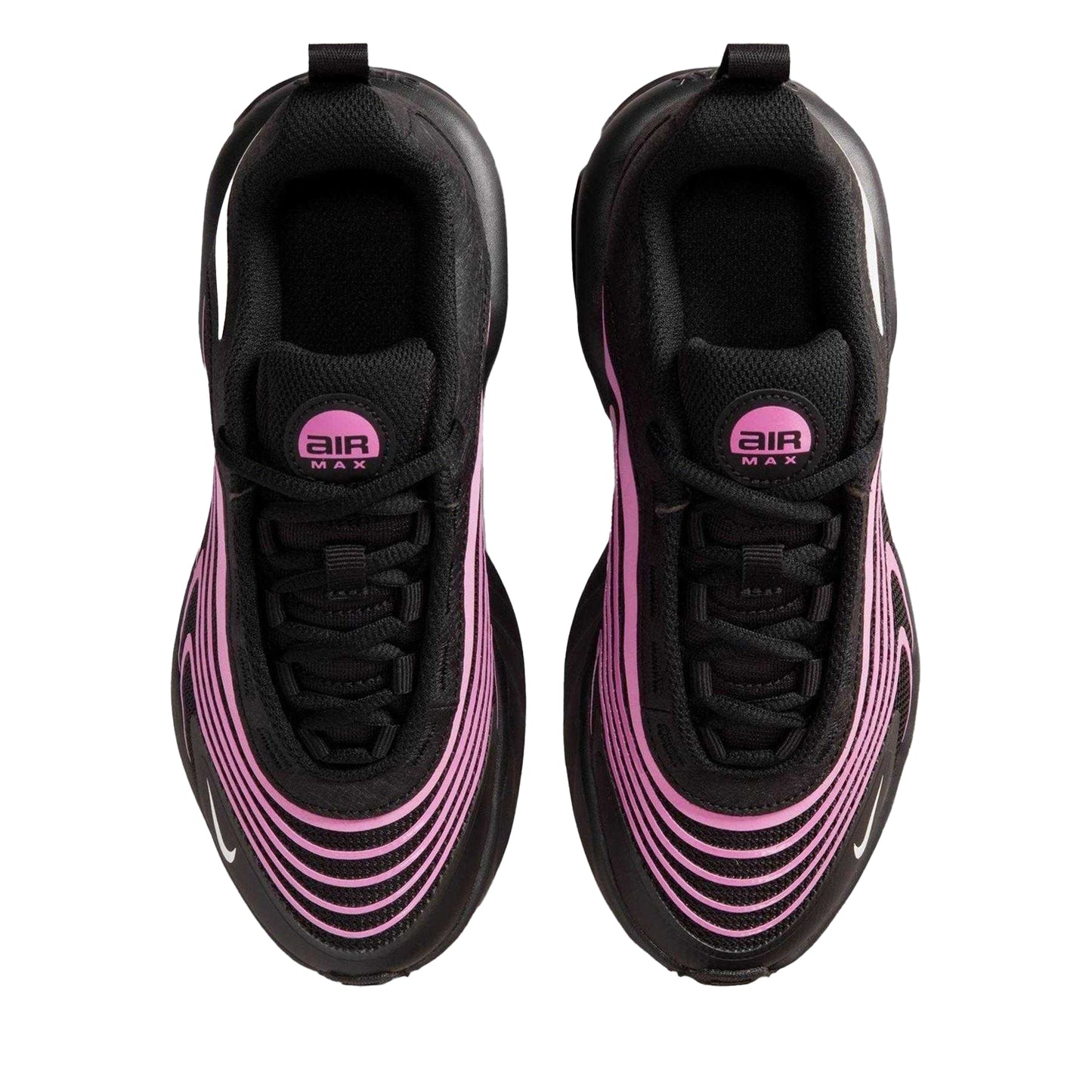 Black-Pink - Side - Nike Childrens-Kids Air Max Fire Trainers