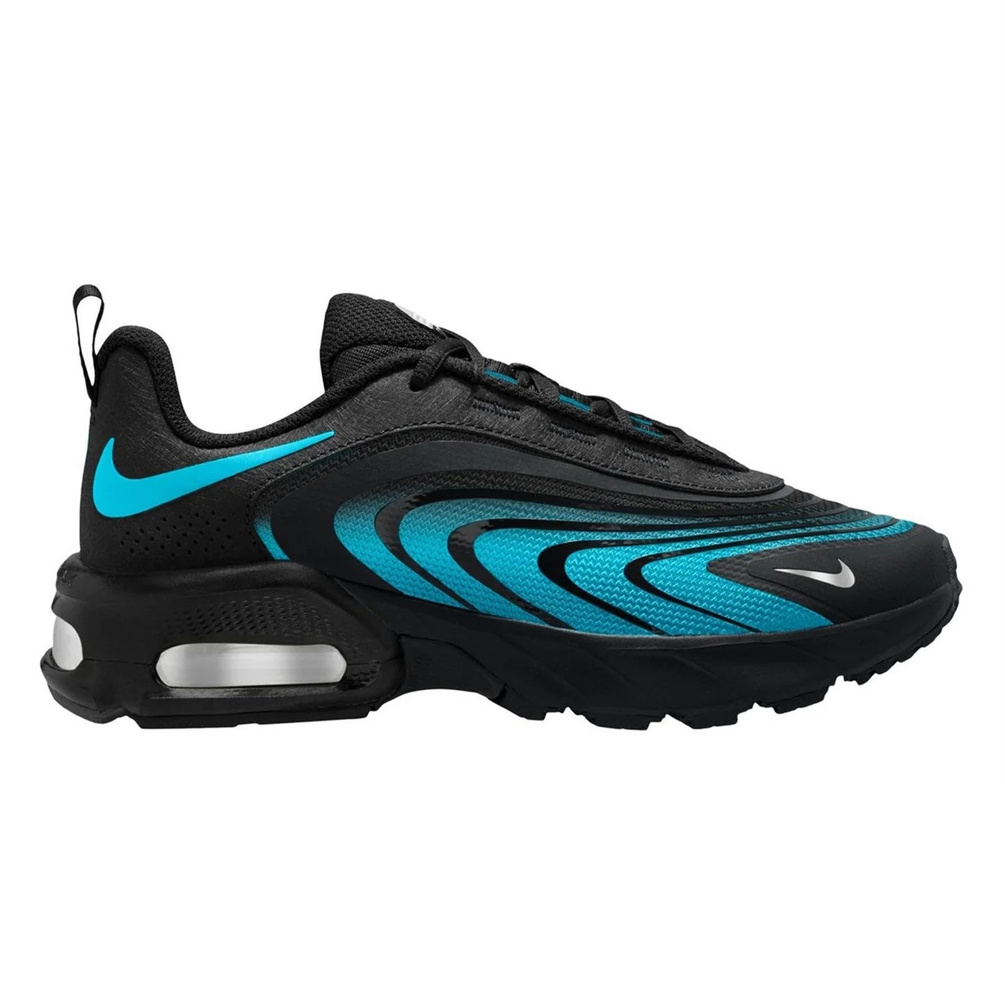 Black-Blue - Front - Nike Childrens-Kids Air Max Fire Trainers