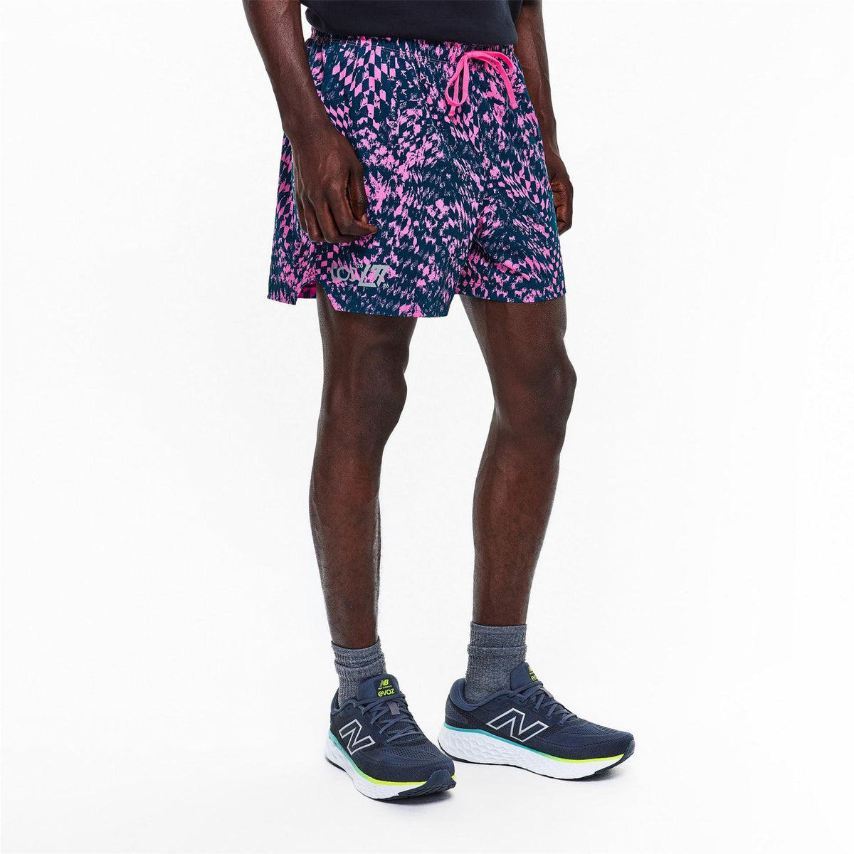 Pink - Lifestyle - New Balance Mens London Edition London Running Shorts