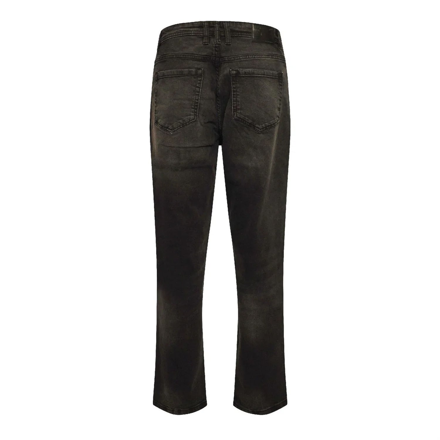 Black - Back - Duck and Cover Mens Kelvyn Relaxed Fit Jeans