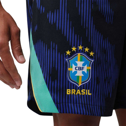 Royal Blue-White - Side - Nike Mens World Cup 2026 Brazil Away Shorts